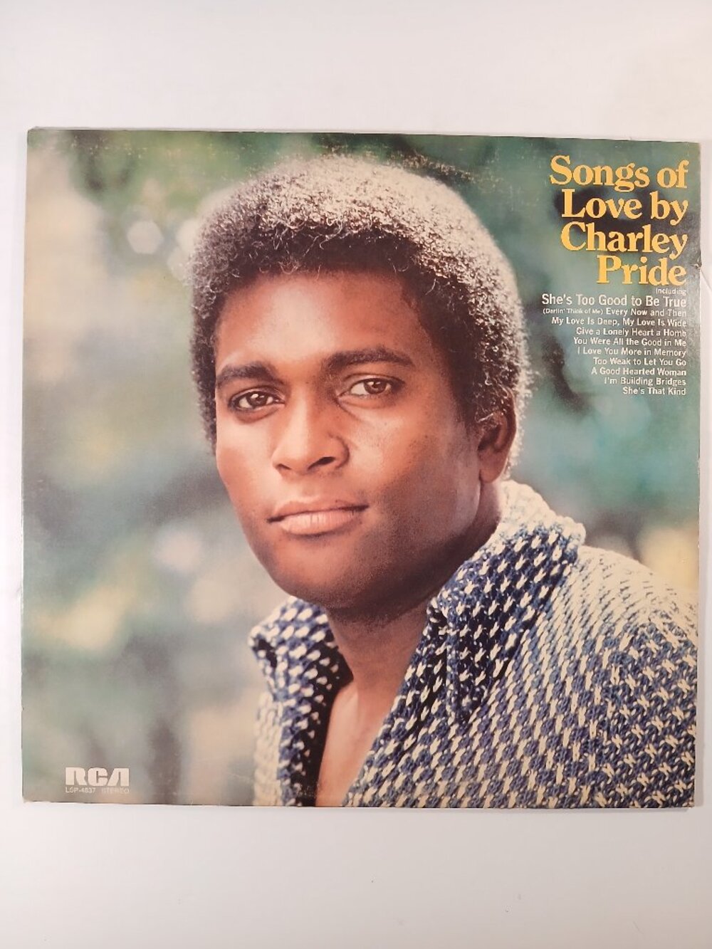 Charley Pride - Songs Of Love - Vinyl LP Record